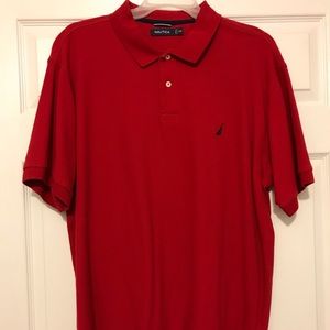 Nautica Men’s 2X Red Polo Shirt